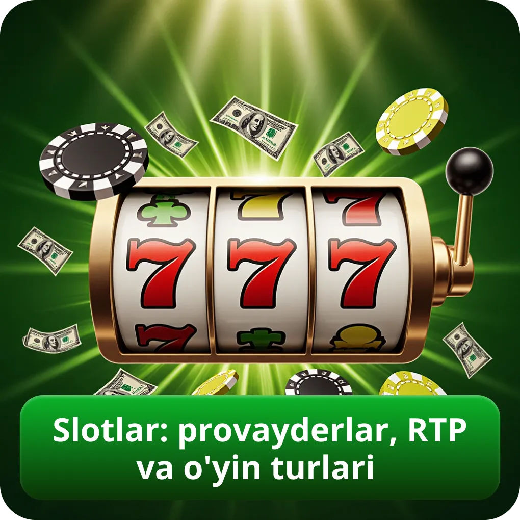 WinWin slotlar: provayderlar, RTP va o'yin turlari